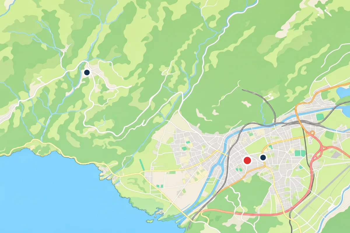 Route map